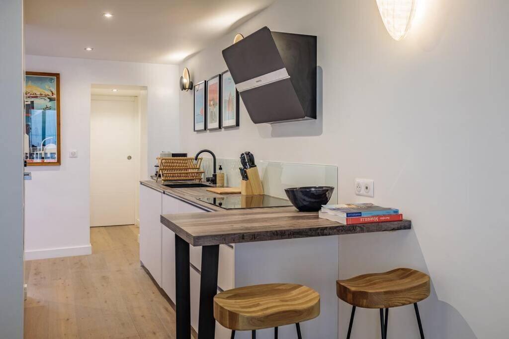 מרסיי Appartement 5*, Climatise, Avec Terrasse Au Quartier Le Panier מראה חיצוני תמונה